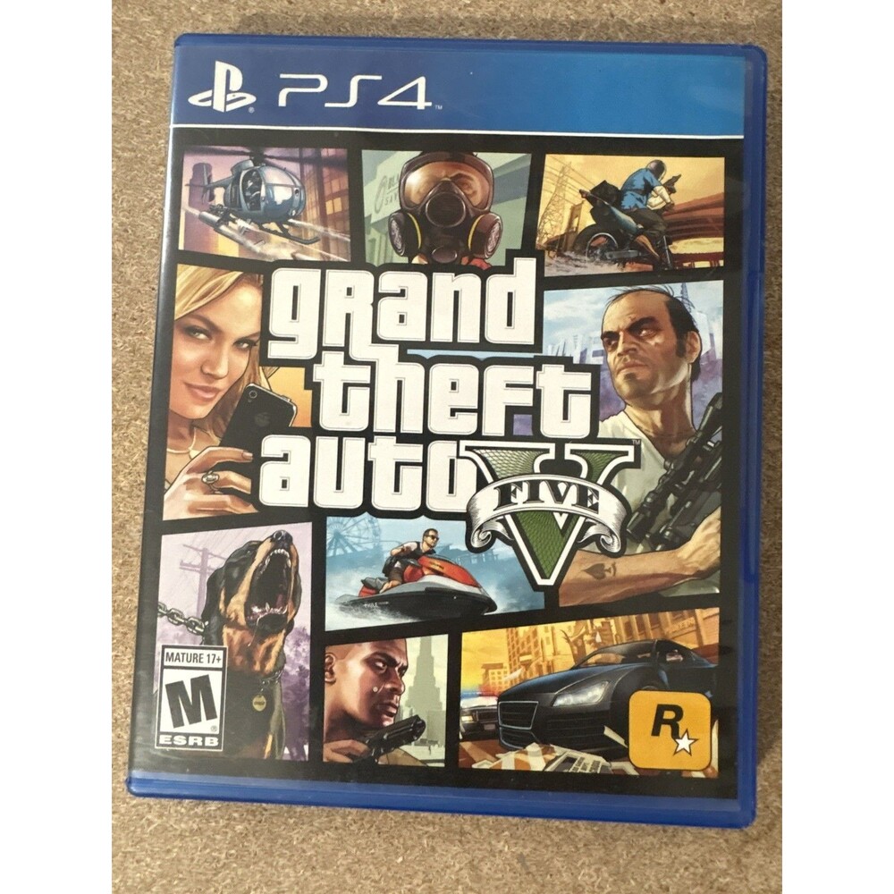 Grand Theft Auto V | Sony PlayStation 4 - CIB W Map